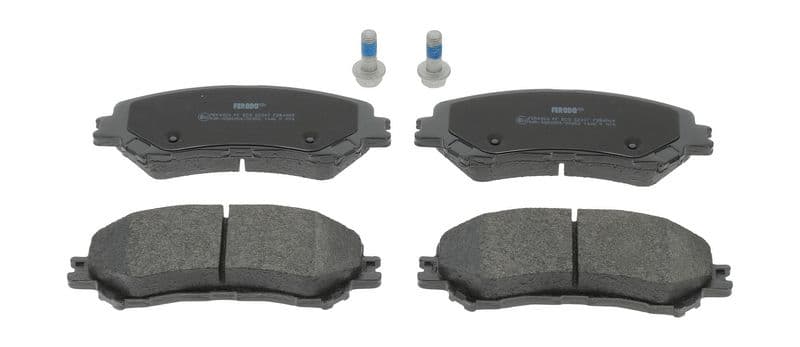 set placute frana,frana disc FERODO PREMIER ECO FRICTION FDB4869