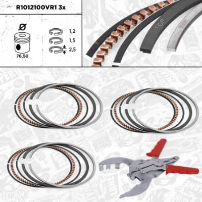 Set segmenti piston ET ENGINETEAM boxET – service kit R1012100VR1