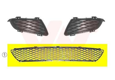 Grila ventilatie, bara protectie VAN WEZEL 2754590