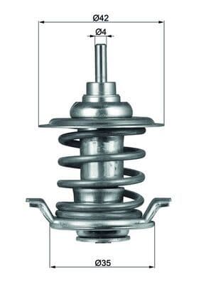 termostat,lichid racire MAHLE BEHR TX 59 83