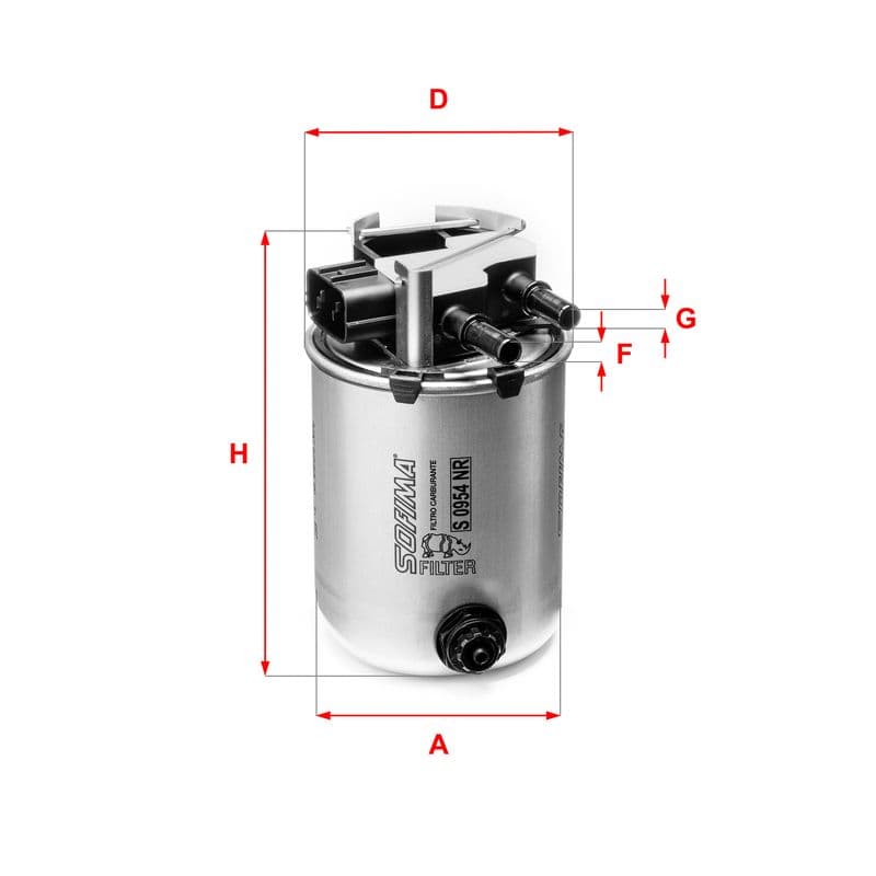 filtru combustibil SOFIMA S 0954 NR