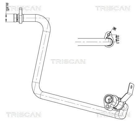 conducta presiune variabila,aer conditionat TRISCAN 9010 10036
