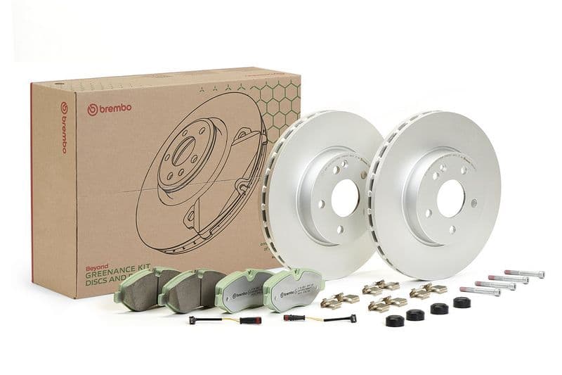 Set frana, frana disc BREMBO BEYOND LINE - Greenance KT 10 029
