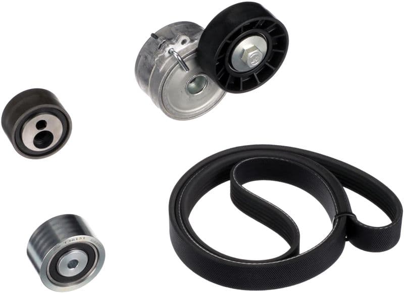 Set curea transmisie cu caneluri GATES Micro-V® K026PK1470