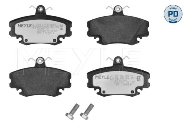 set placute frana,frana disc MEYLE -PD: Advanced performance and design. 025 214 6318/PD