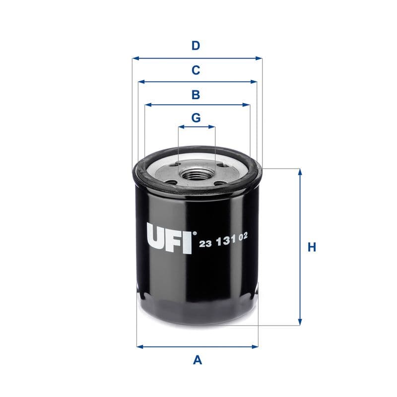 Filtru ulei UFI 23.131.02