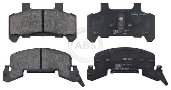 set placute frana,frana disc ABS 38289