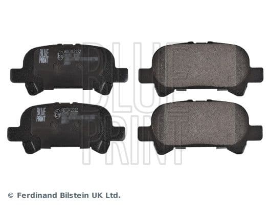 set placute frana,frana disc BLUE PRINT ADT342222