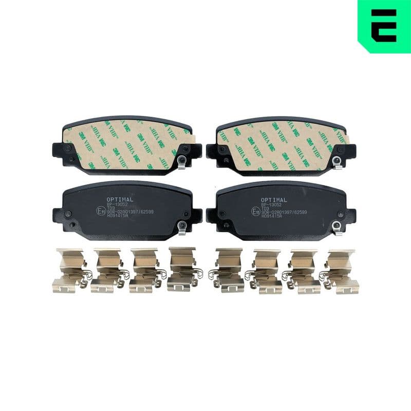 set placute frana,frana disc OPTIMAL BP-13052