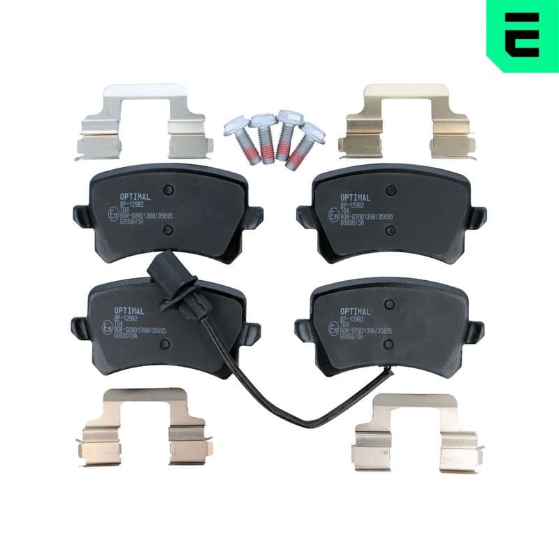 set placute frana,frana disc OPTIMAL BP-12982