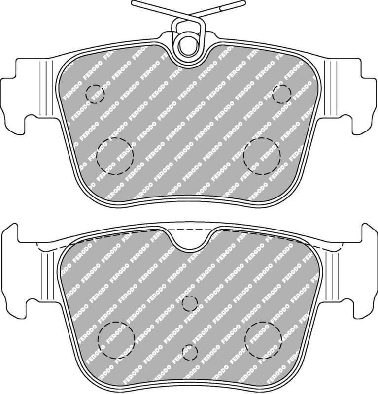set placute frana,frana disc FERODO FCP5357H