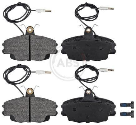 set placute frana,frana disc ABS 36770
