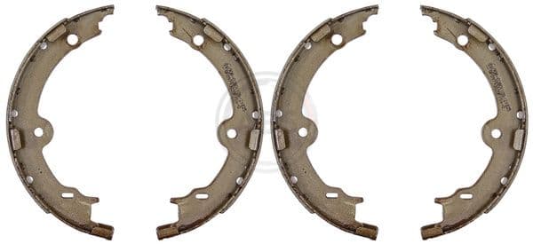 Set saboti frana, frana de mana ABS 9338