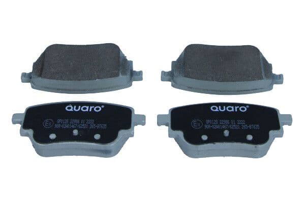 set placute frana,frana disc QUARO QP0128
