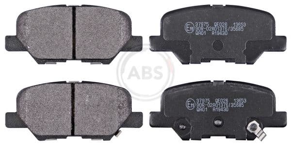 set placute frana,frana disc ABS 37975