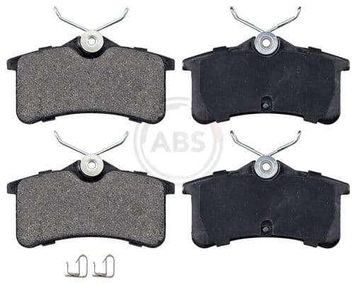 set placute frana,frana disc ABS 37270