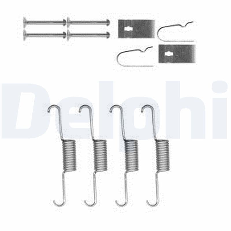 set accesorii, saboti frana parcare DELPHI LY1398