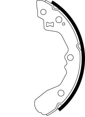 Set saboti frana TEXTAR 91061200