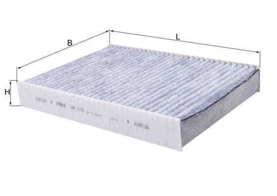 Filtru, aer habitaclu KNECHT LAK 1173