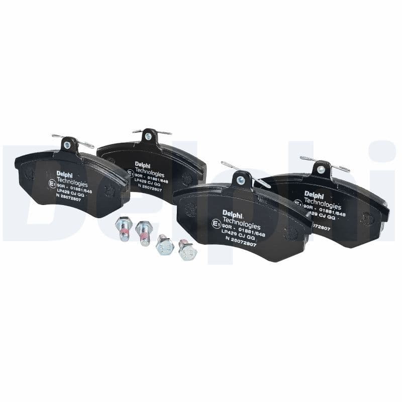 set placute frana,frana disc DELPHI LP429