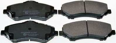 set placute frana,frana disc DENCKERMANN B110987
