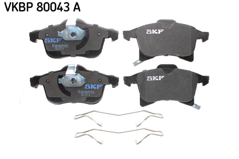 set placute frana,frana disc SKF VKBP 80043 A