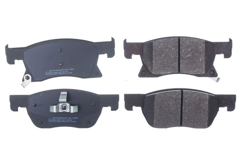set placute frana,frana disc DENCKERMANN B111358