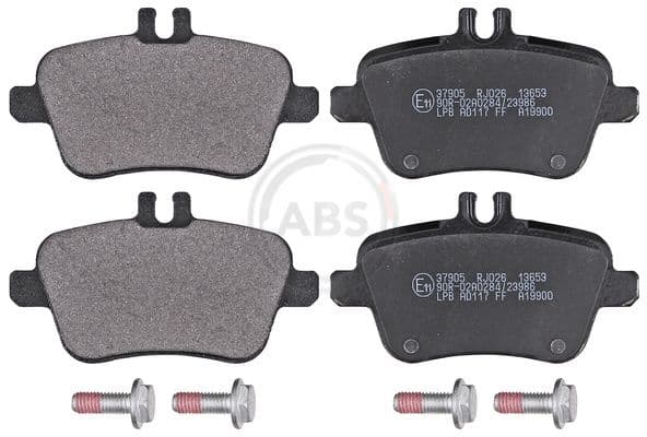 set placute frana,frana disc ABS 37905