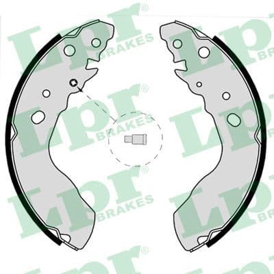 Set saboti frana LPR 07770