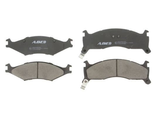 set placute frana,frana disc ABE C10302ABE