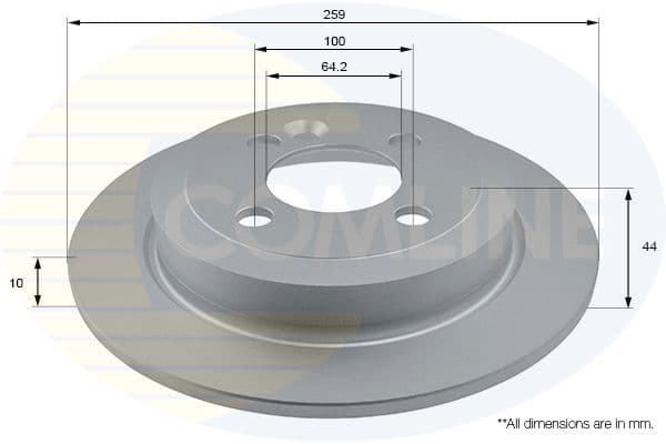 Disc frana COMLINE ADC1768