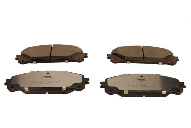 set placute frana,frana disc QUARO SILVER CERAMIC QP4019C