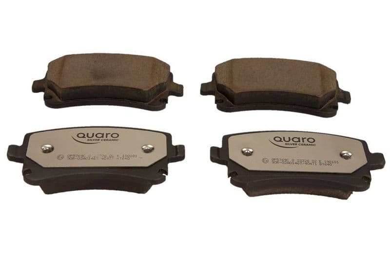 set placute frana,frana disc QUARO SILVER CERAMIC QP5769C