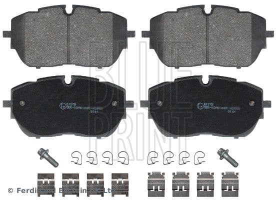 set placute frana,frana disc BLUE PRINT ADP154257