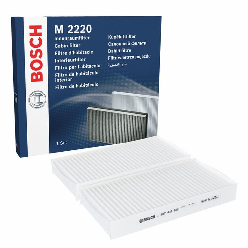 Filtru, aer habitaclu BOSCH 1 987 432 220