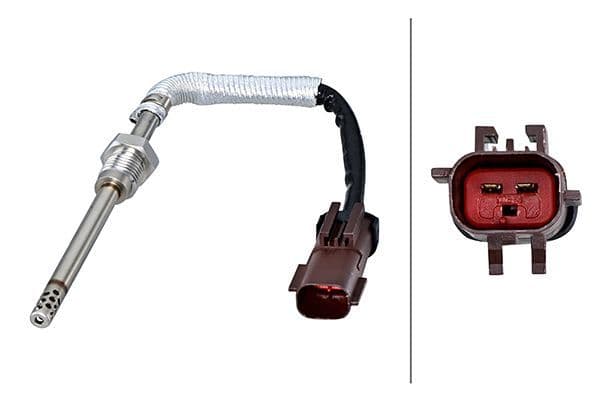 Senzor, temperatura gaze evacuare HELLA 6PT 010 376-511