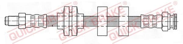 Furtun frana QUICK BRAKE 37.904