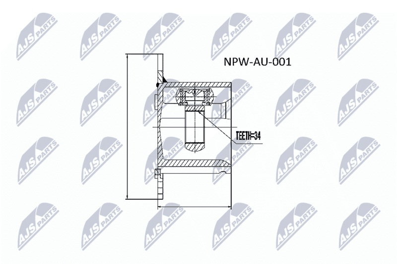 Set articulatie, planetara NTY NPW-AU-001