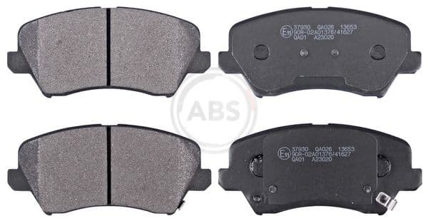 set placute frana,frana disc ABS 37930