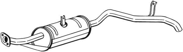 Toba esapament finala BOSAL 280-007