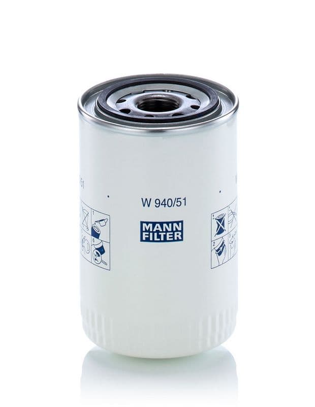 Filtru, sistem hidraulic primar MANN-FILTER W 940/51
