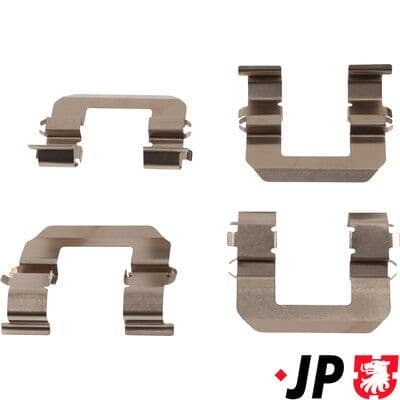 Set accesorii, placute frana JP Group JP 3564003110