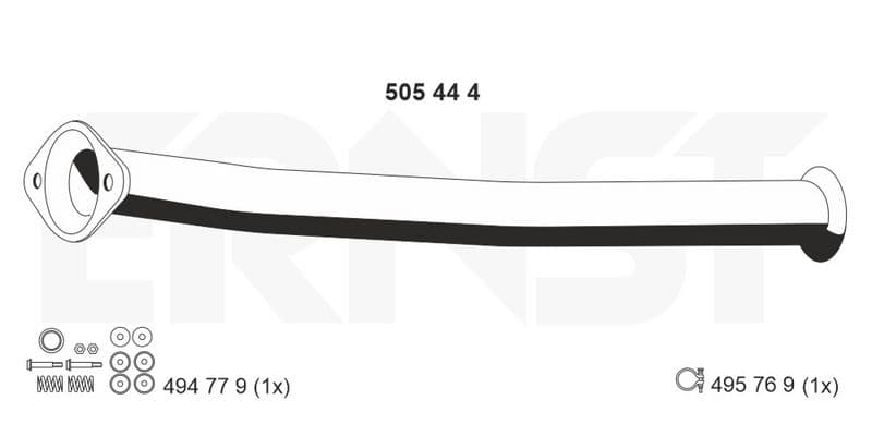 Racord evacuare ERNST 505444