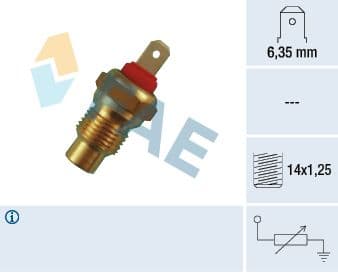 senzor,temperatura lichid de racire FAE 31590