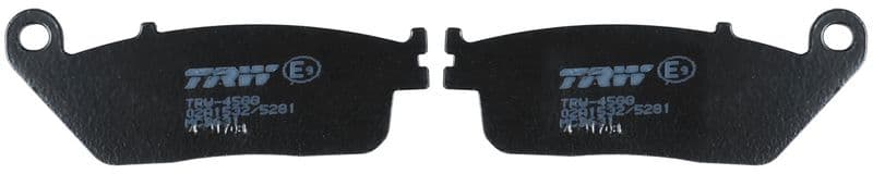 set placute frana,frana disc TRW Organic Allround MCB631