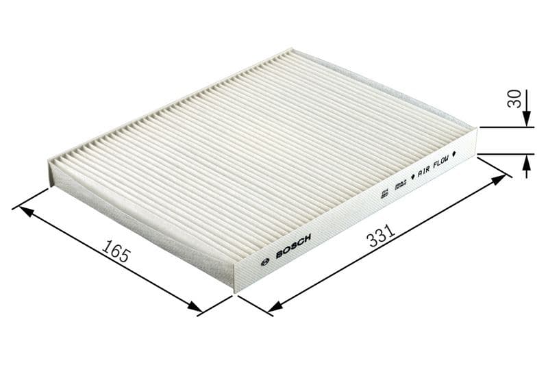 Filtru, aer habitaclu BOSCH 1 987 432 376