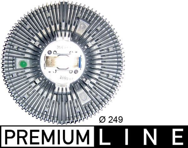 Cupla, ventilator radiator MAHLE BEHR *** PREMIUM LINE *** CFC 10 000P