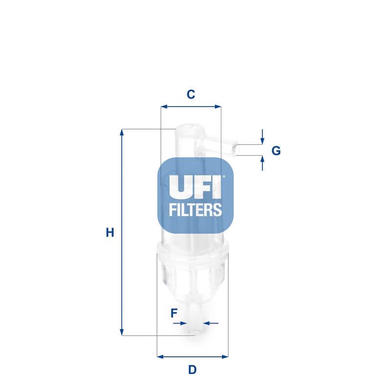 filtru combustibil UFI 31.013.00