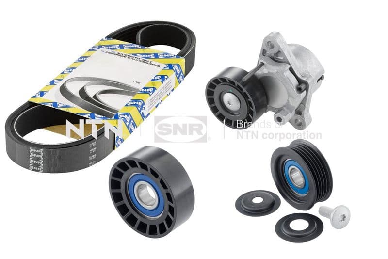Set curea transmisie cu caneluri SNR KA889.00