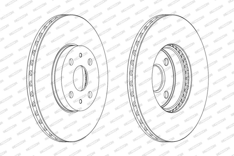Disc frana FERODO PREMIER Coat+ disc DDF1780C